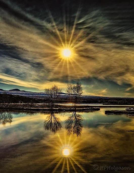 Nice Whole Year Cottage Bythingvallavatn Veithilundur Exterior foto